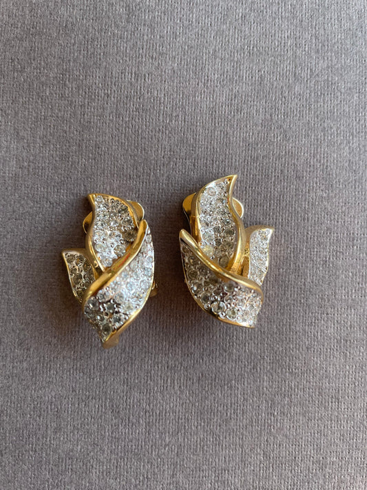 Clip-on earrings Vogue Vintage