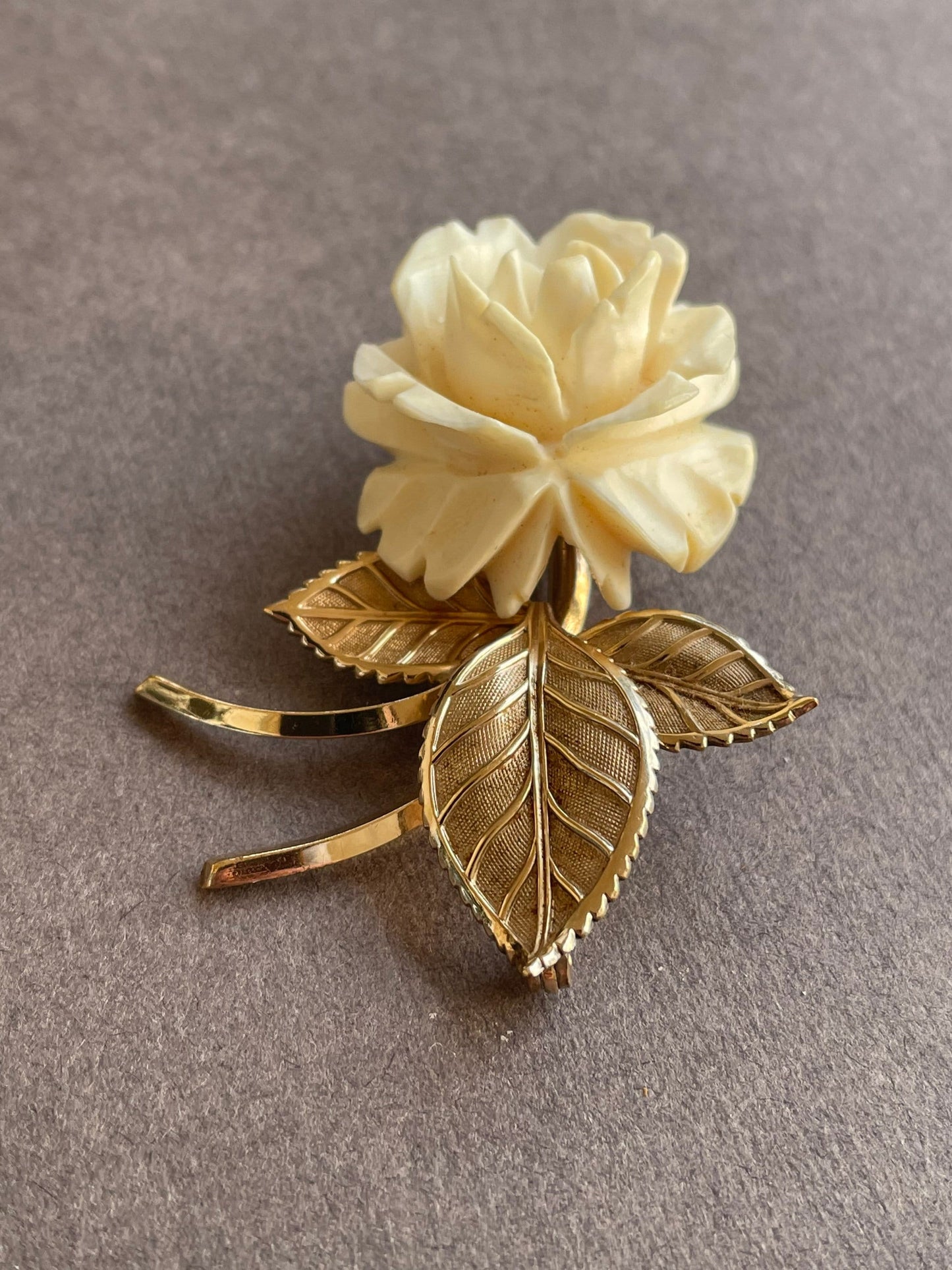 Brooch vintage Van Dell Rose