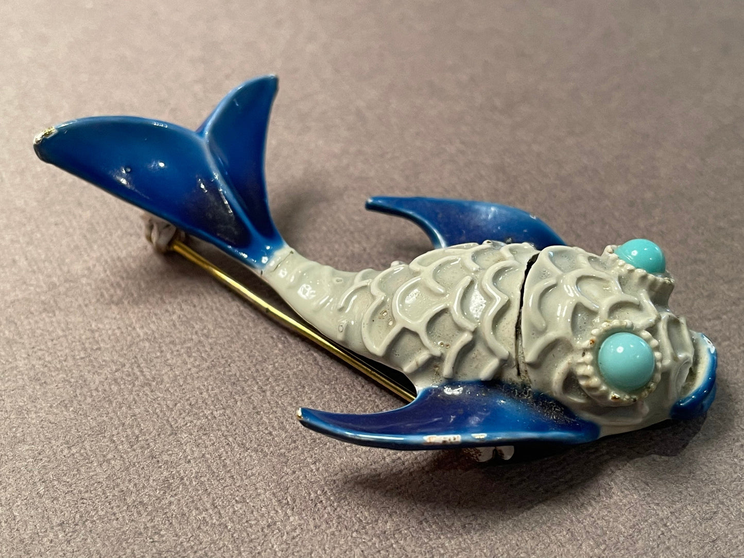 Brooch vintage Har  Fish