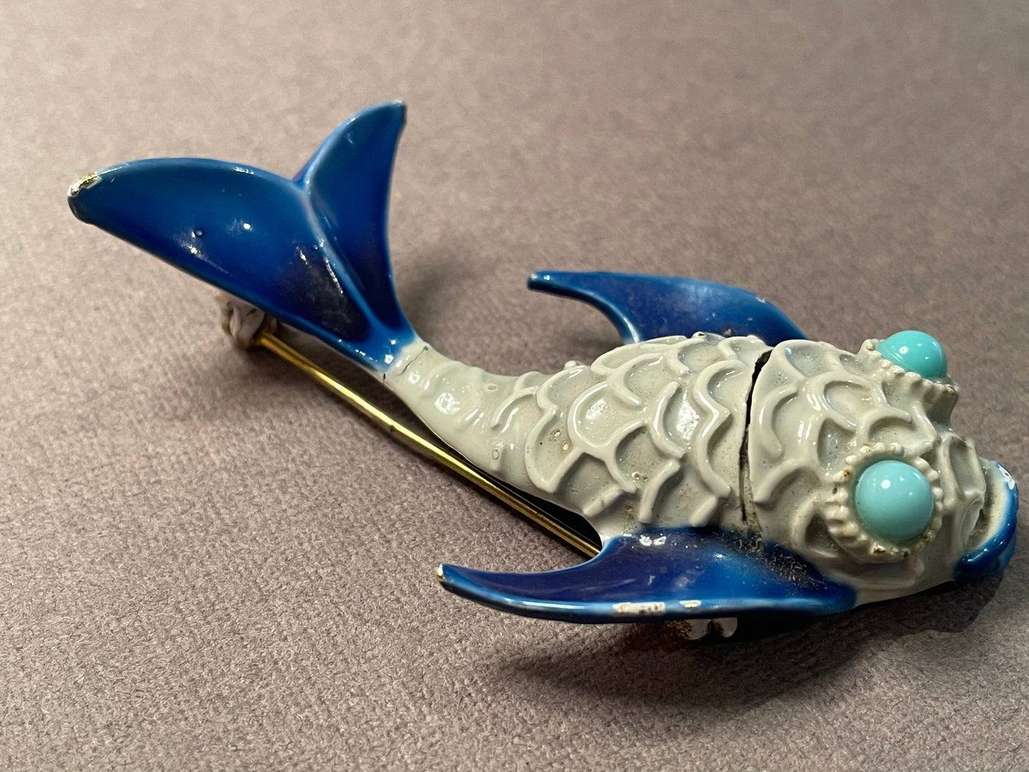 Brooch vintage Har  Fish