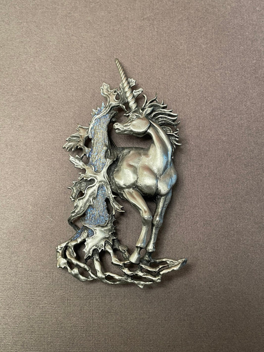 Brooch vintage JJ Unicorn