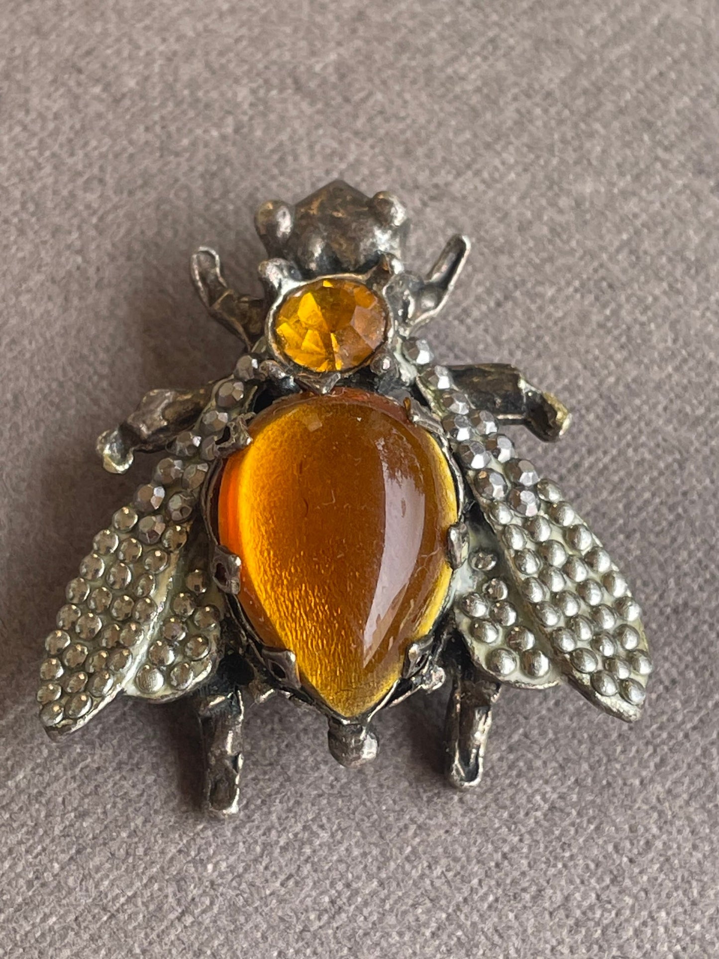 Brooch vintage Gas Saint Tropez fly