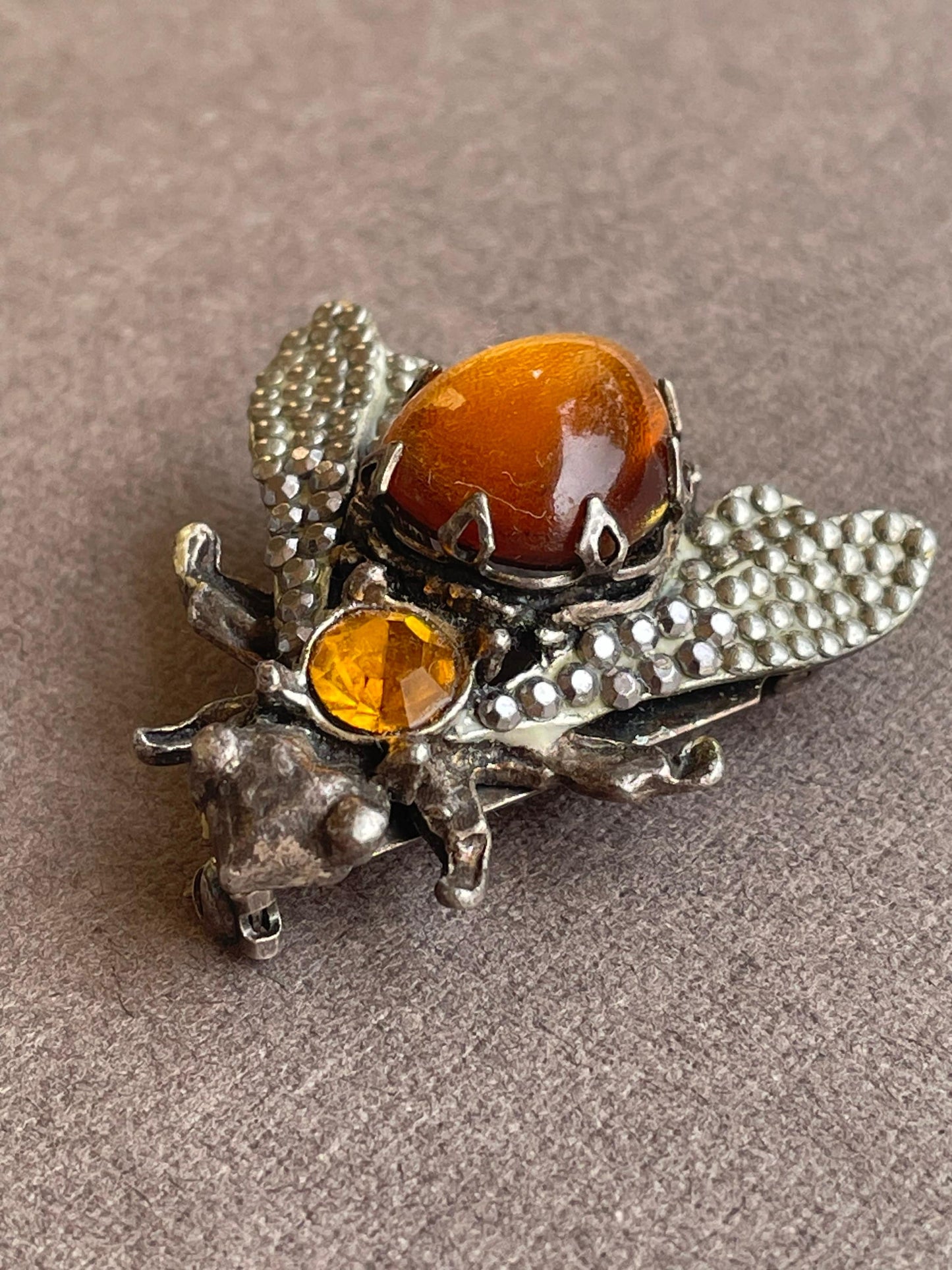 Brooch vintage Gas Saint Tropez fly