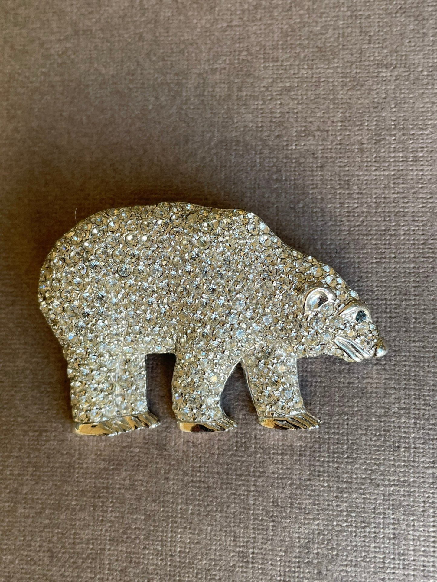 Brooch Cam Ber 925, Bear