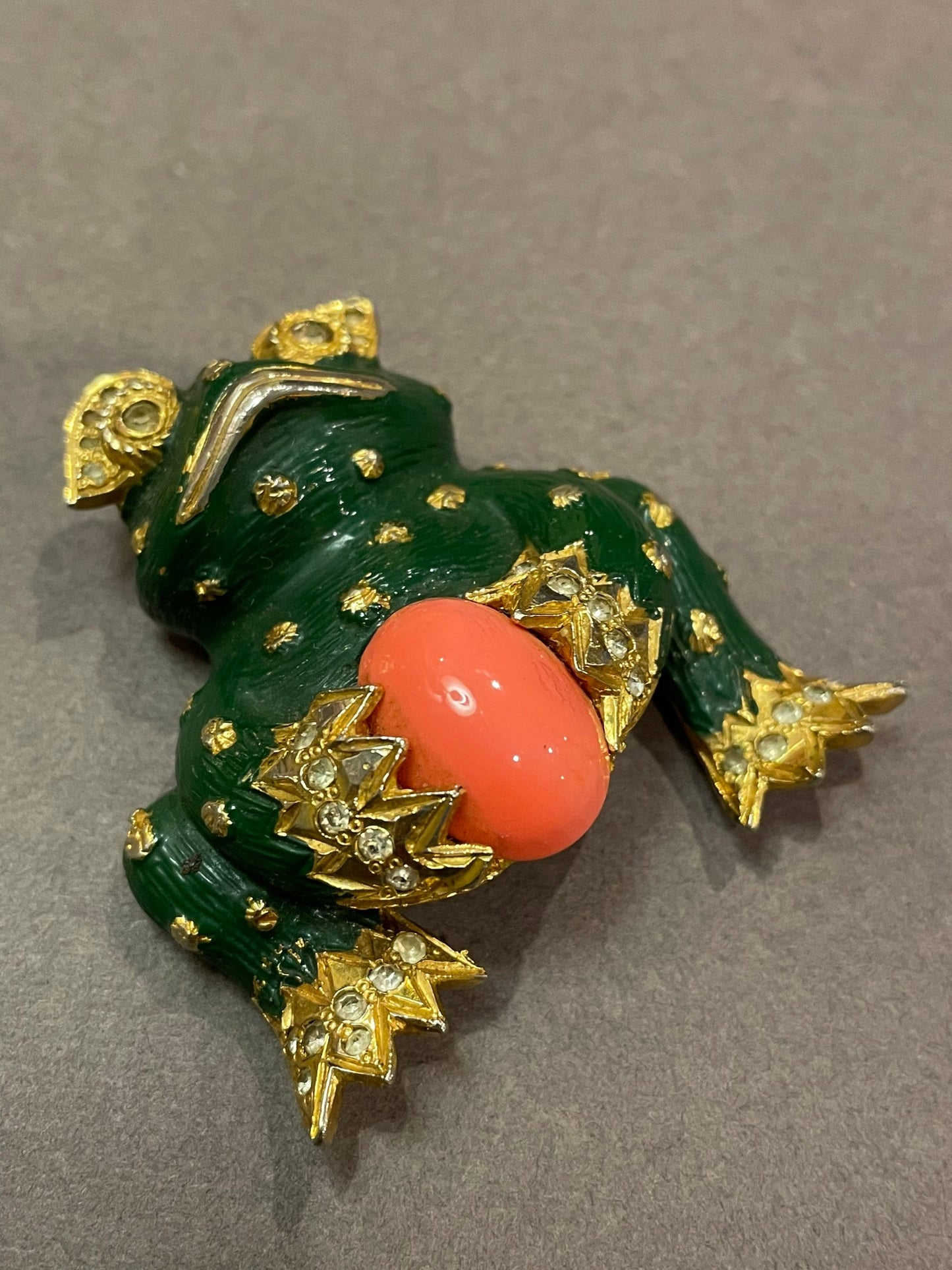 Brooch Pierre Cardin Frog vintage