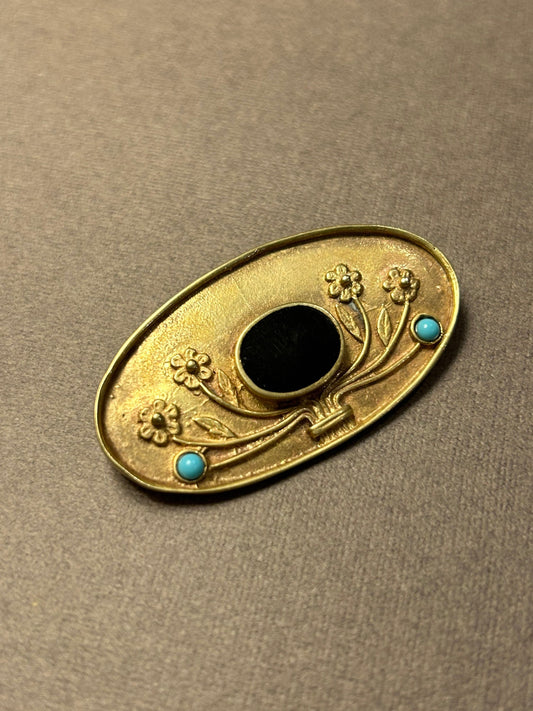 Brooch Art Nouveau style, 1900-1915