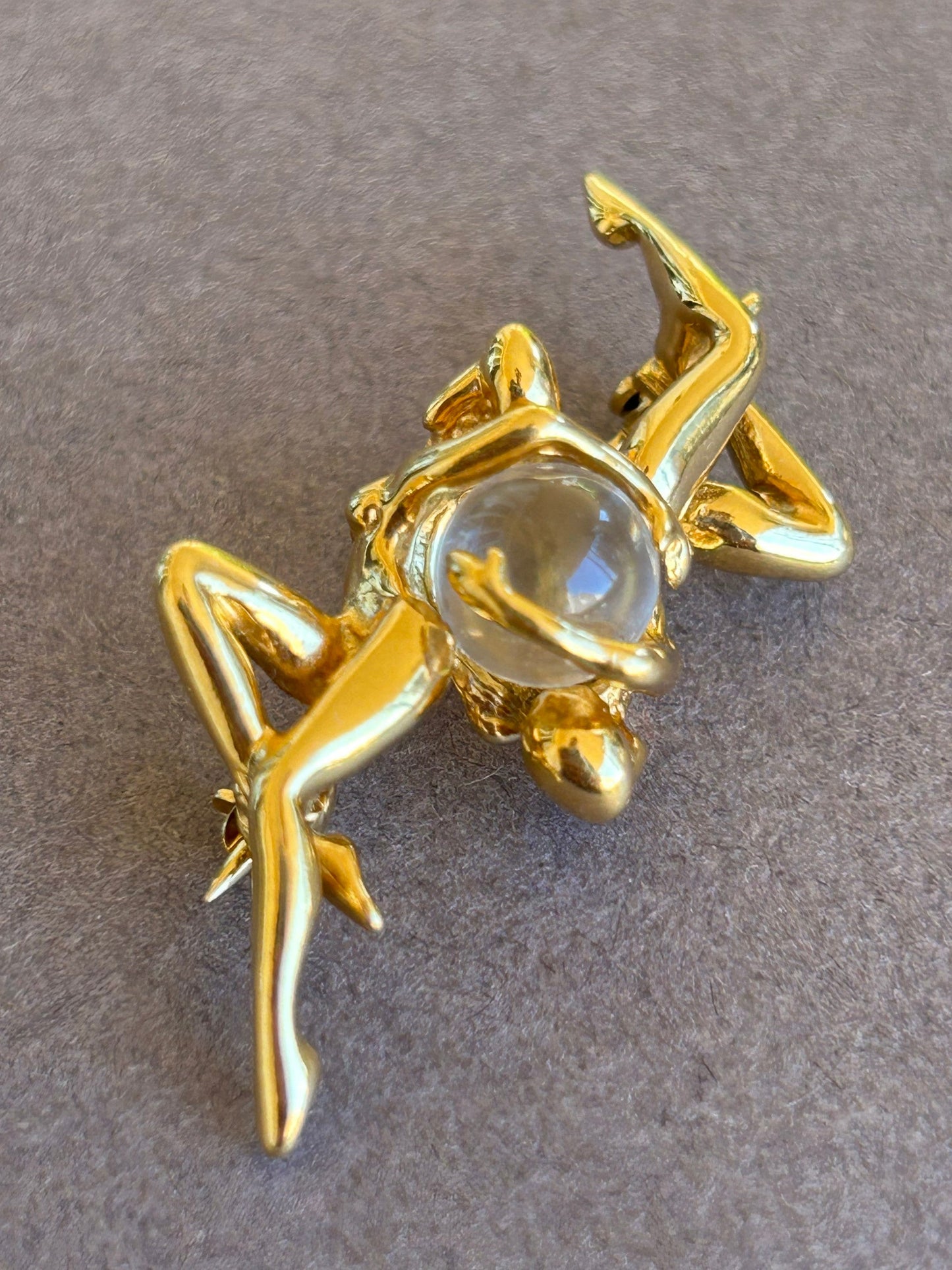 Charles Jourdan Paris  brooch vintage