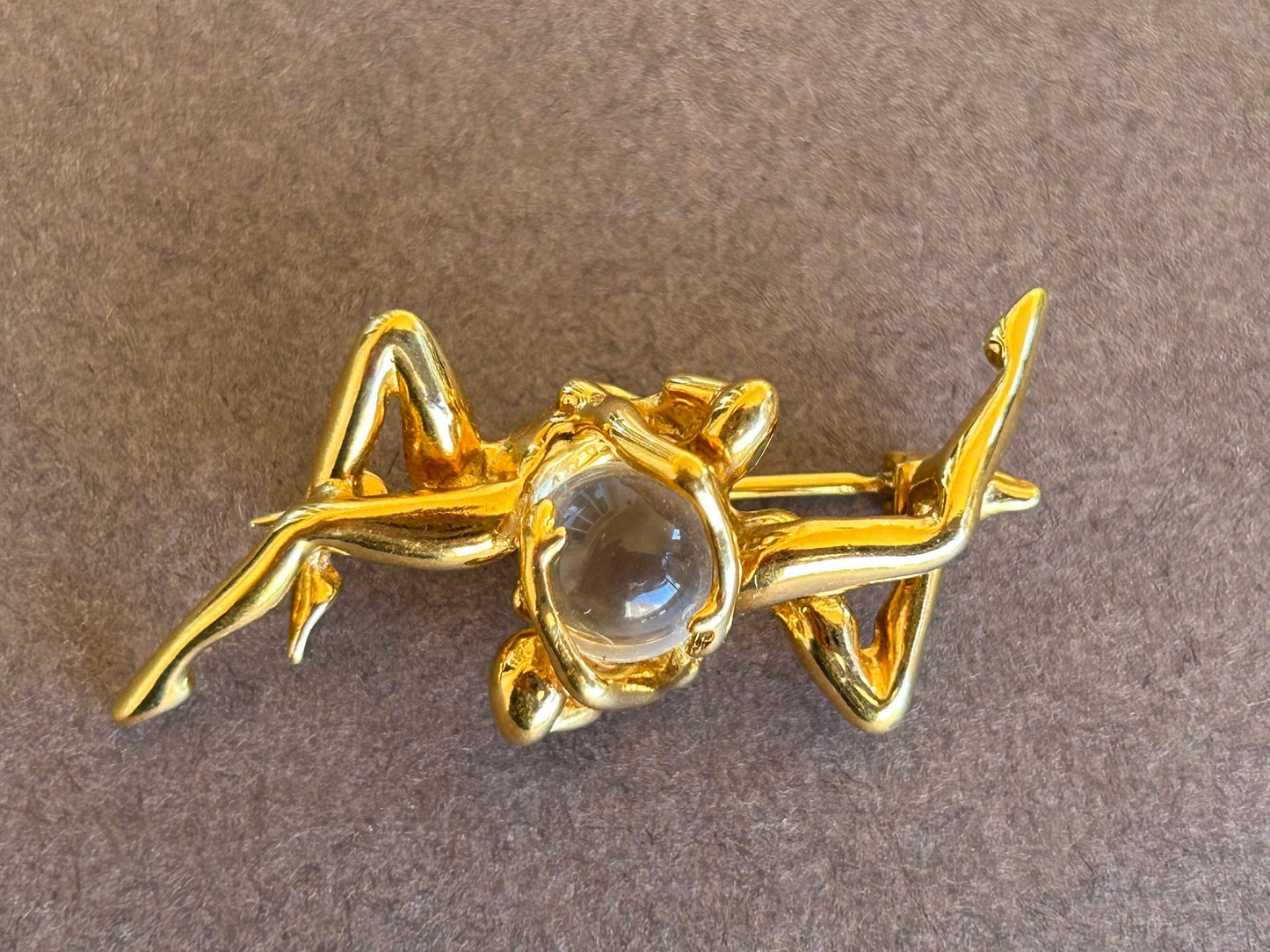 Charles Jourdan Paris  brooch vintage