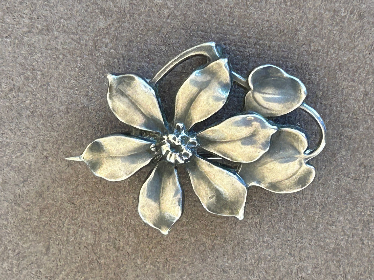 Brooch German Art Nouveau Geschutz 800