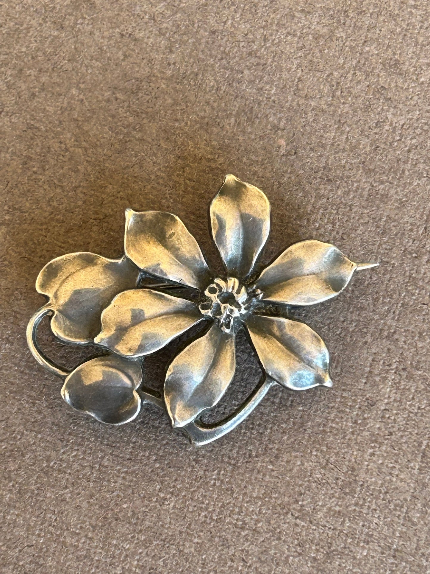 Brooch German Art Nouveau Geschutz 800