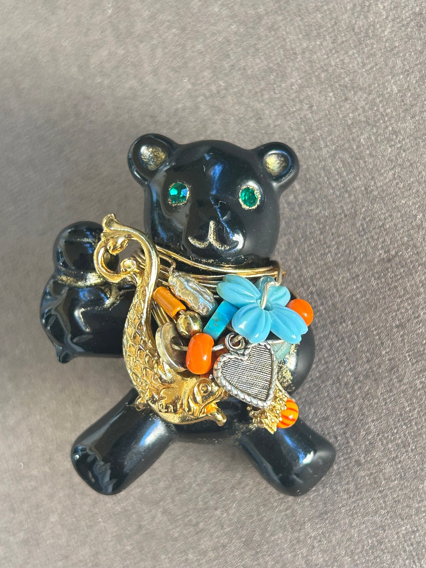 GAS Bijoux St. Tropez brooch  Bear