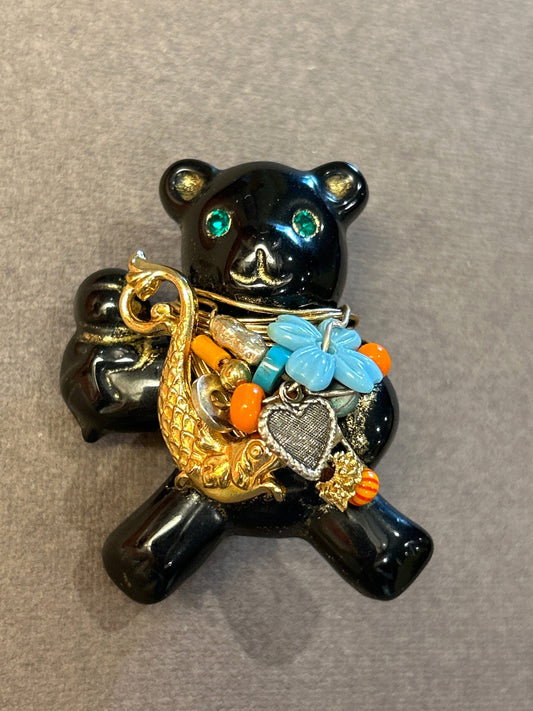 GAS Bijoux St. Tropez brooch  Bear