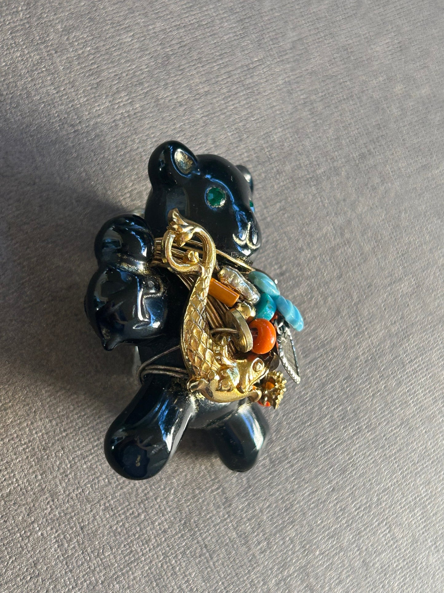 GAS Bijoux St. Tropez brooch  Bear