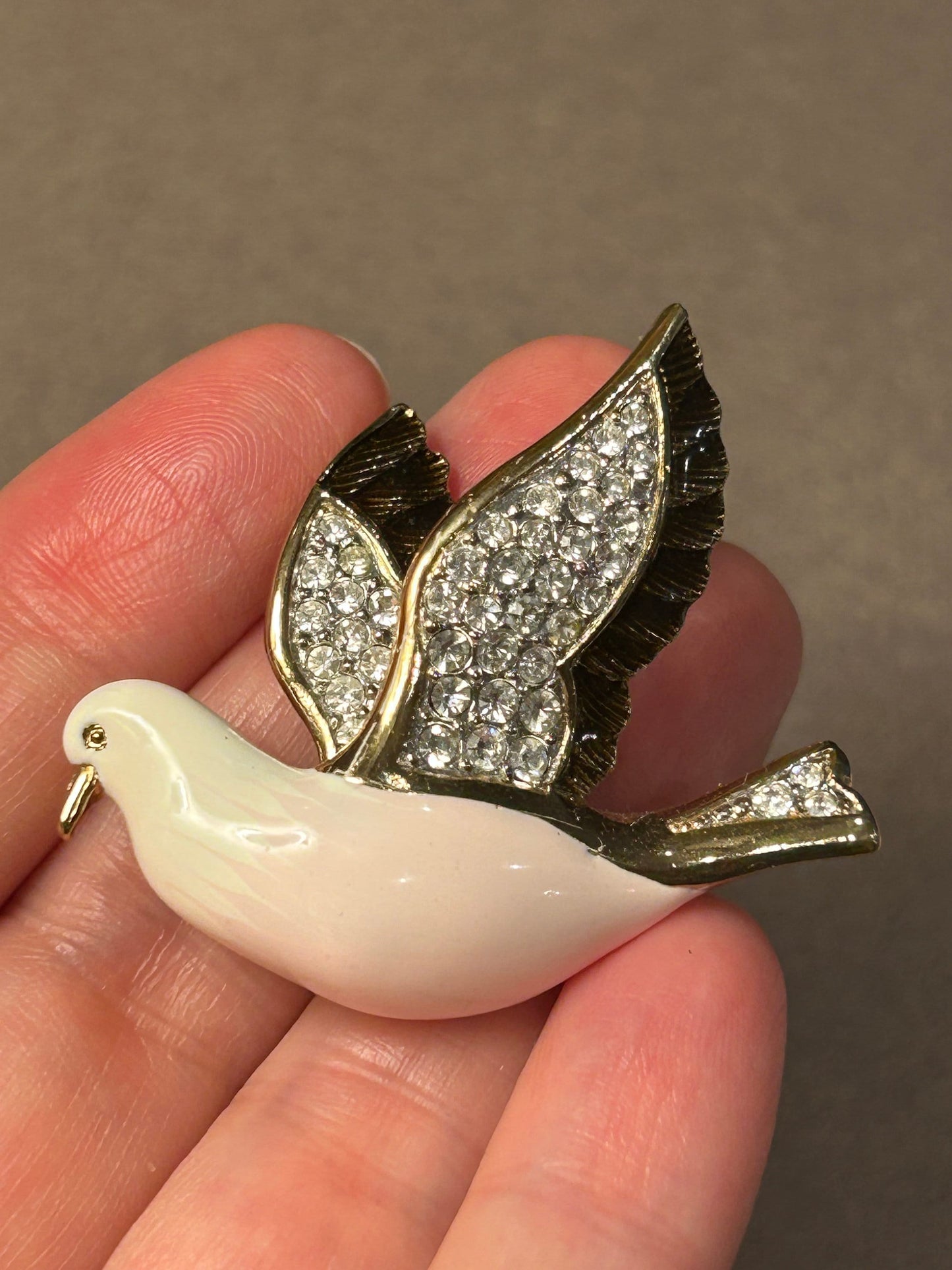 Atwood & Sawyer brooch  Dove