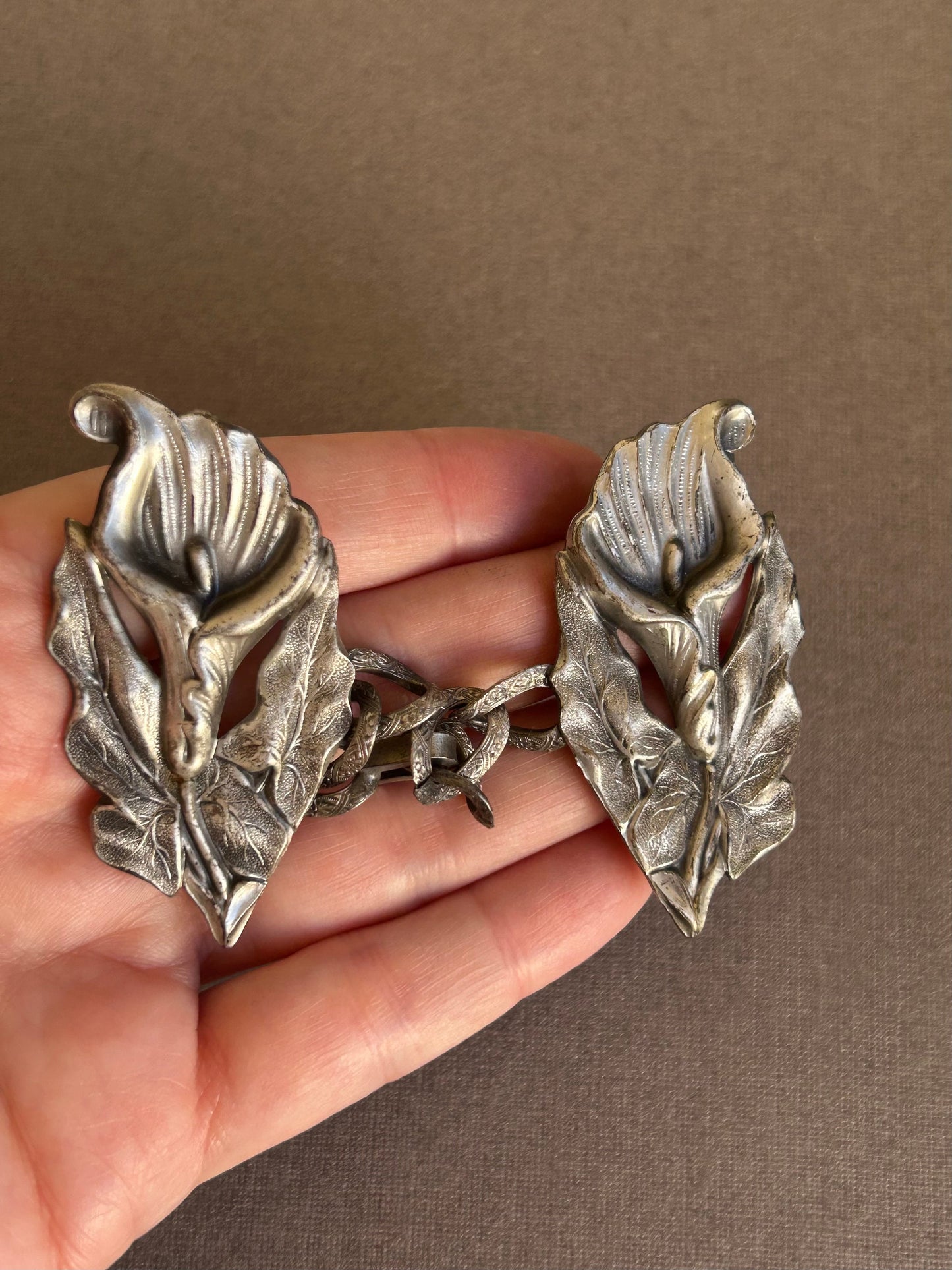 Antique Art Nouveau Buckle Clasp 1890-1900