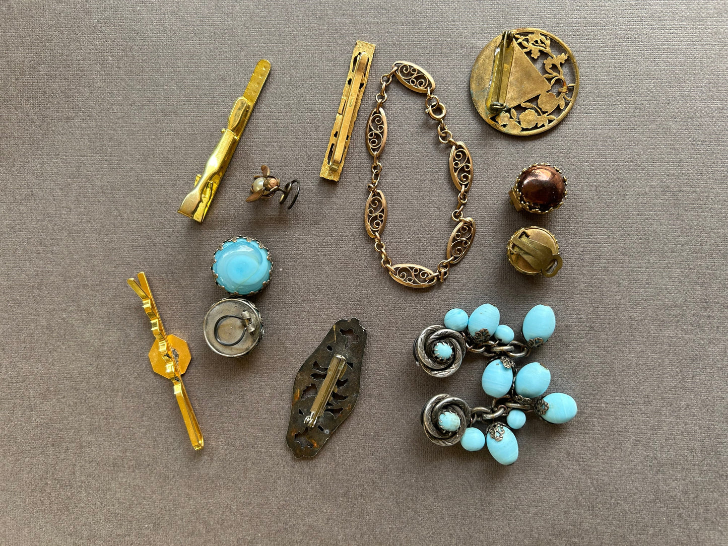 Lot of antique jewelry