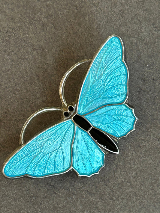 Aksel Holmsen brooch Butterfly  925