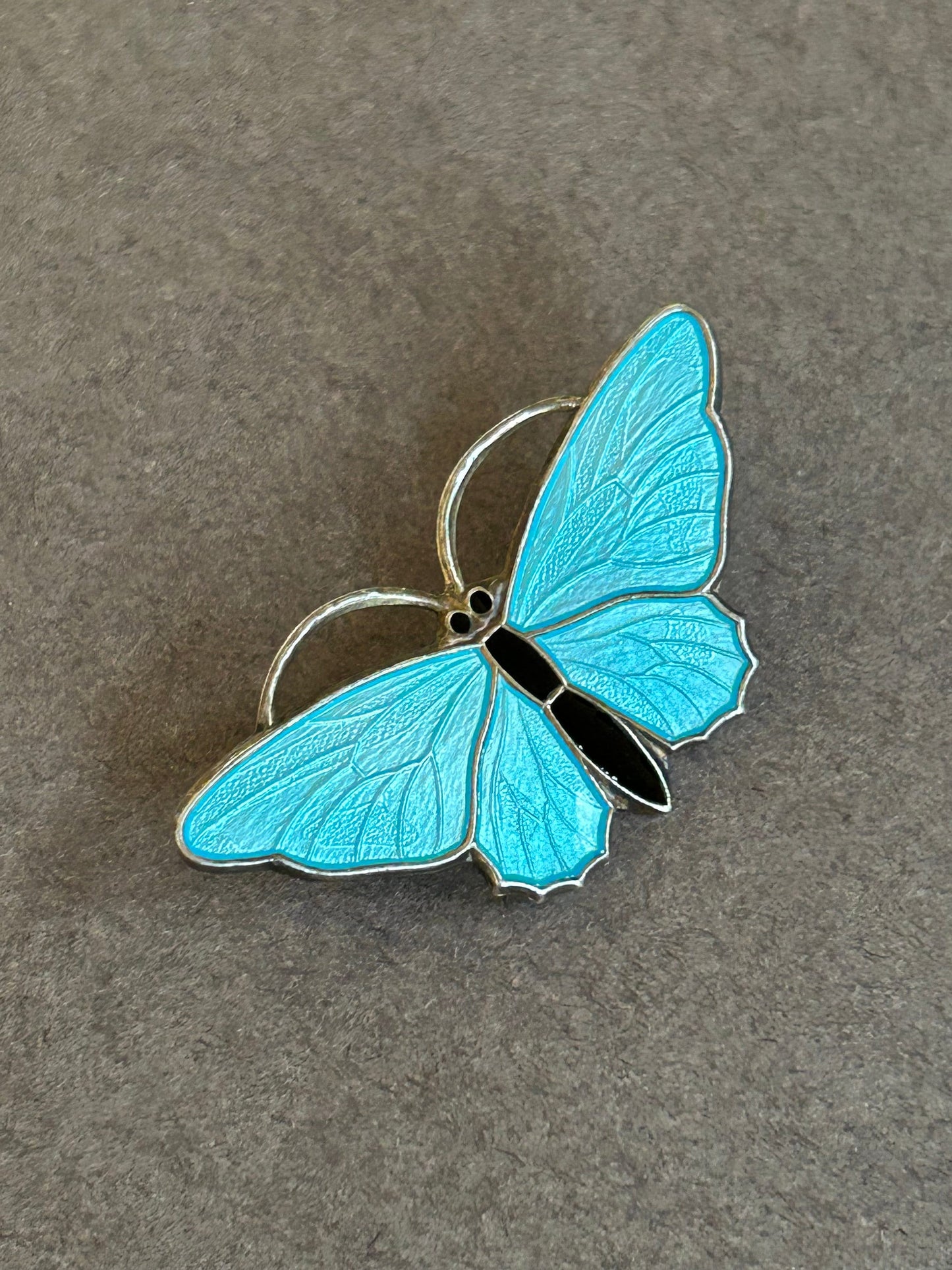 Aksel Holmsen brooch Butterfly  925