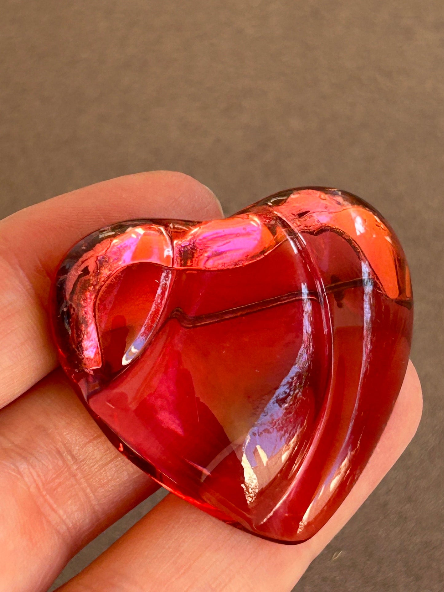 Baccarat brooch Heart