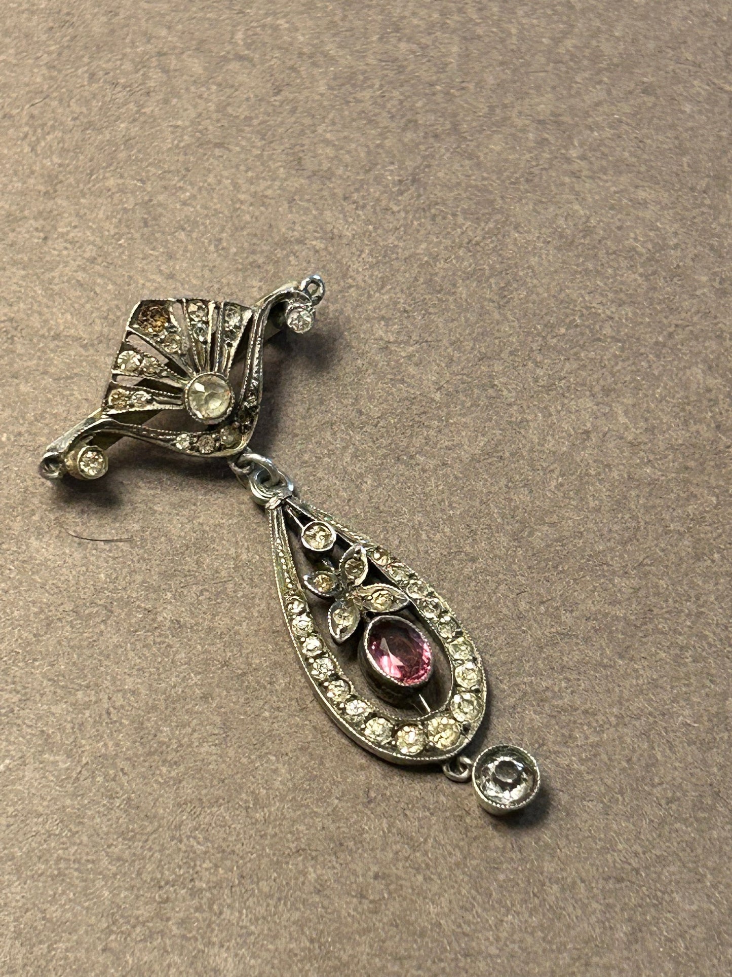 Antique brooch silver