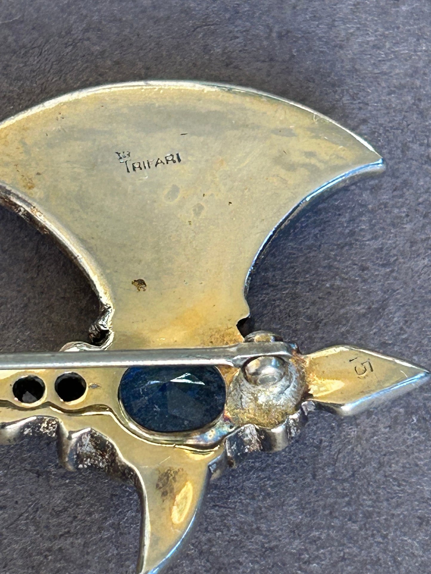 Trifari Axe 1941 designer Alfred Philippe