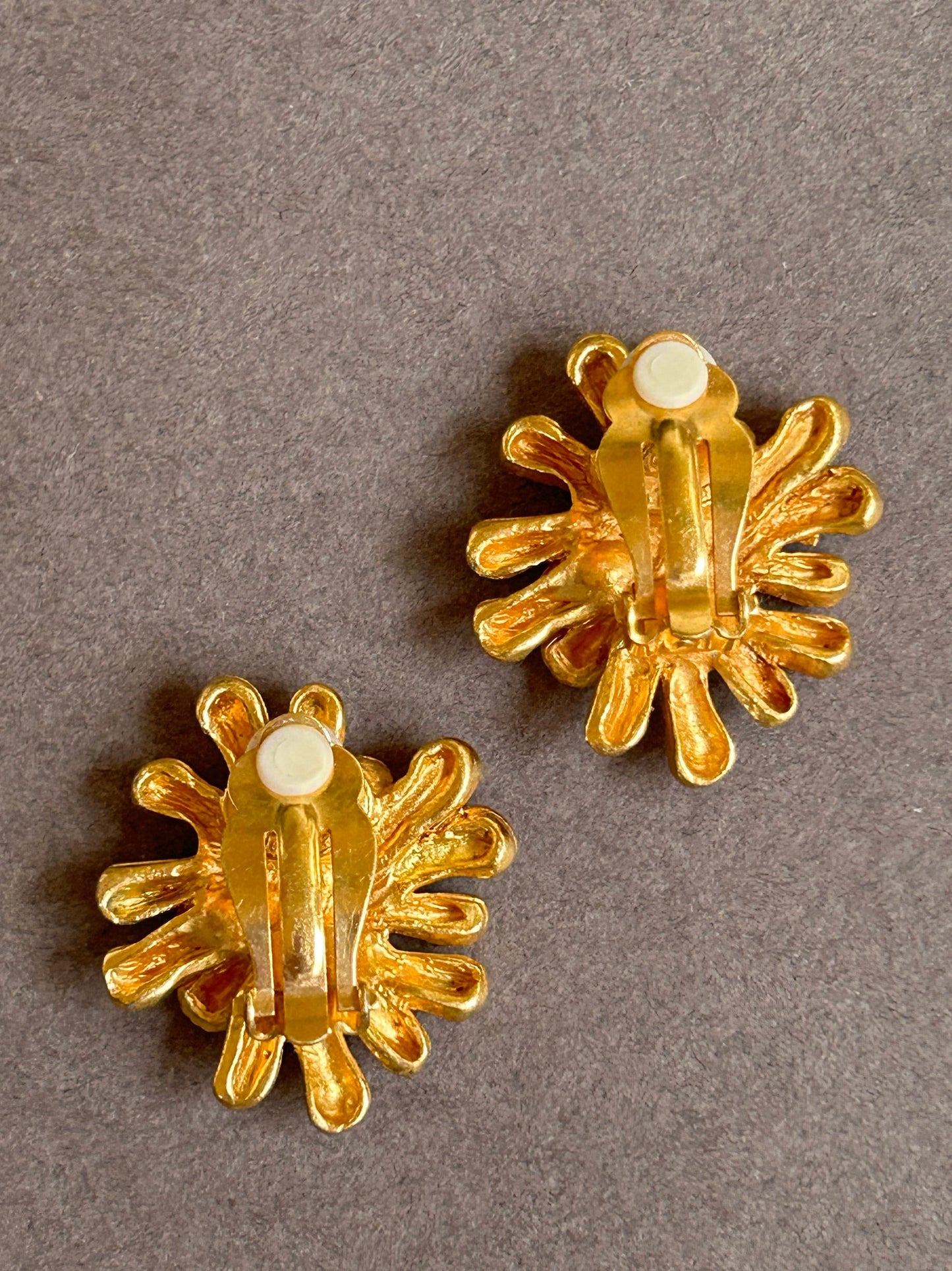 Christian Lacroix vintage clip on earrings