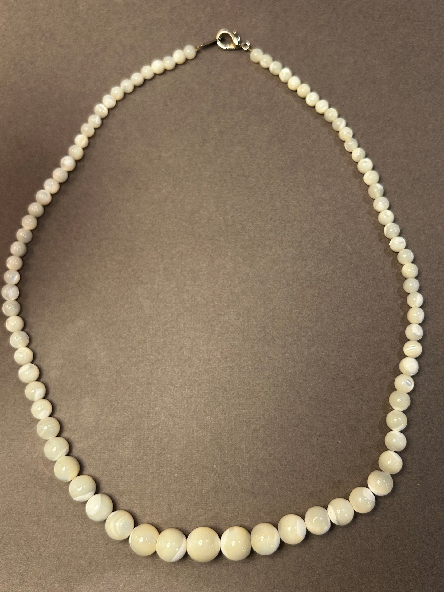 Vintage mother of pearl necklace